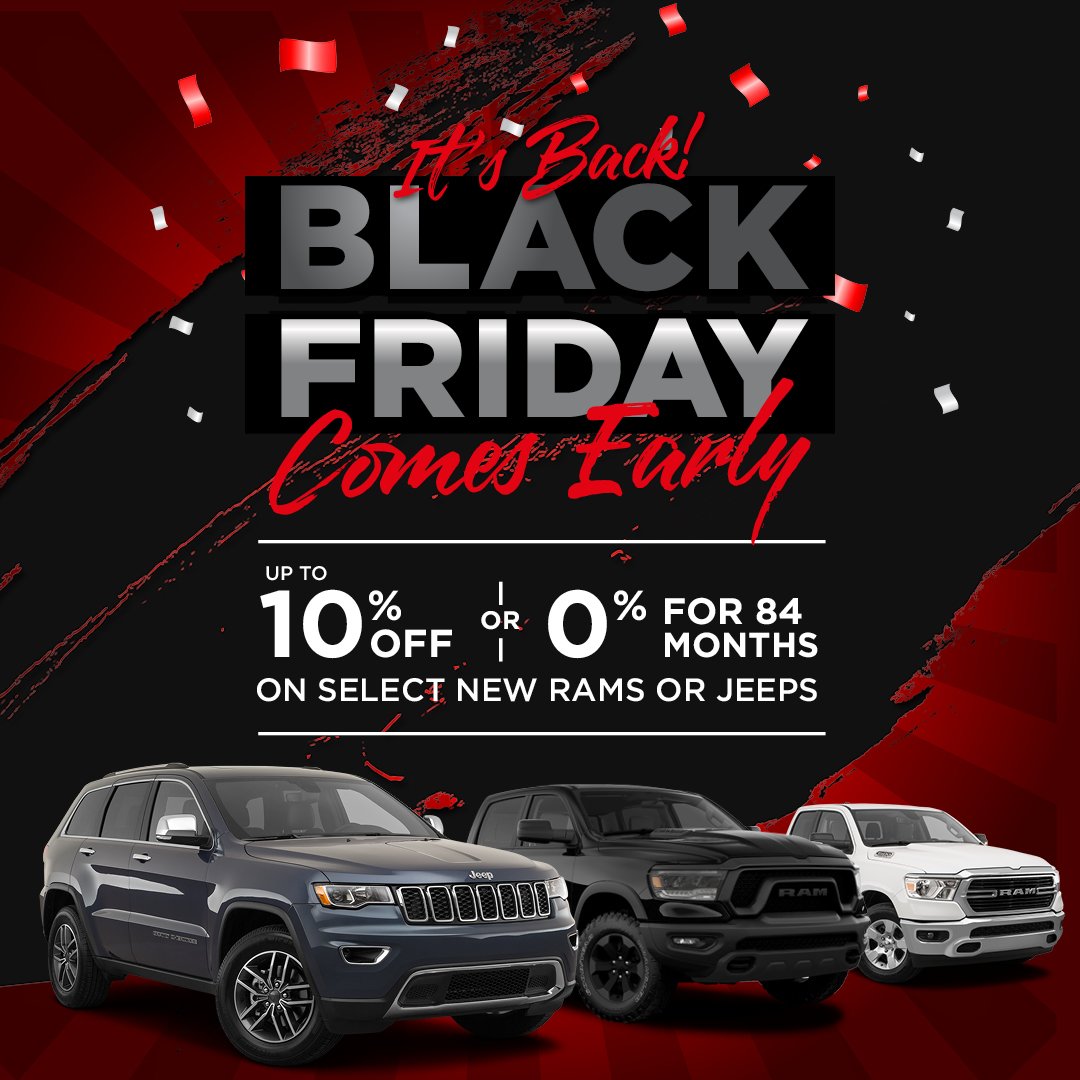 Black Friday Comes Early