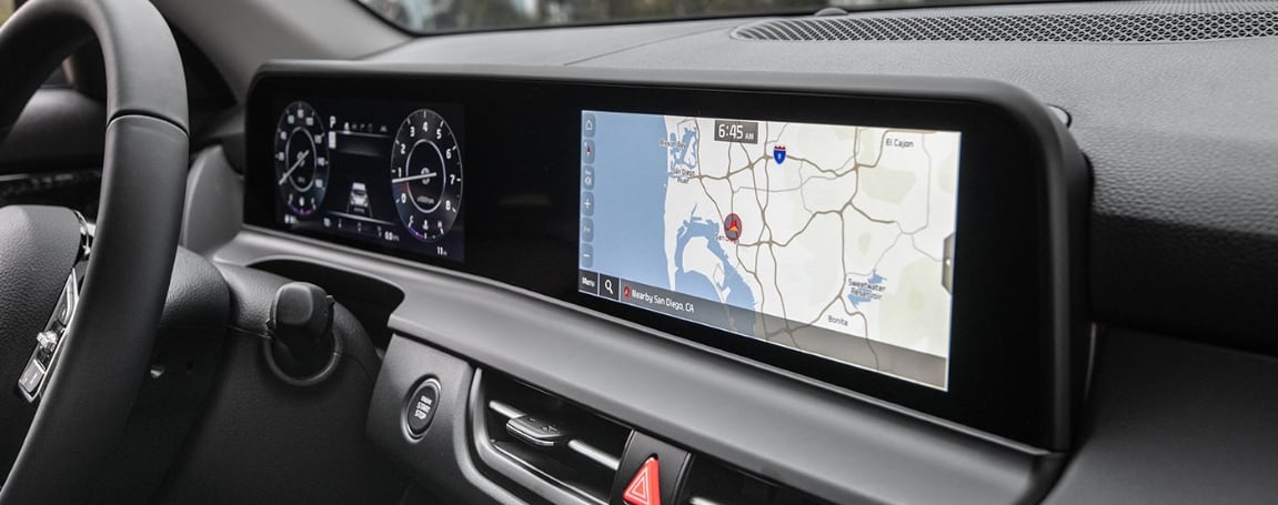 Dual 10.25-Inch Digital Display Cockpit