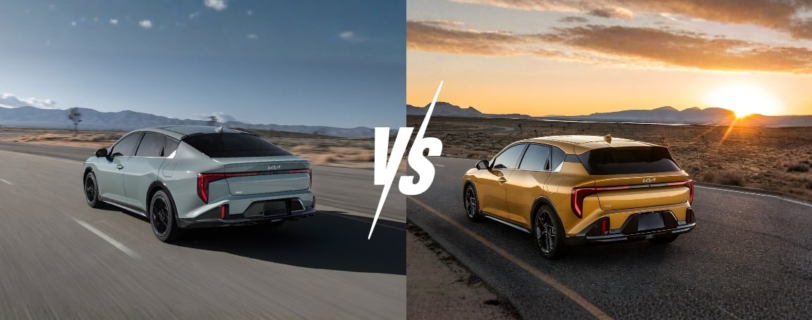 2026 Kia K4 Sedan vs K4 Hatchback: Same foundation, two different lifestyles