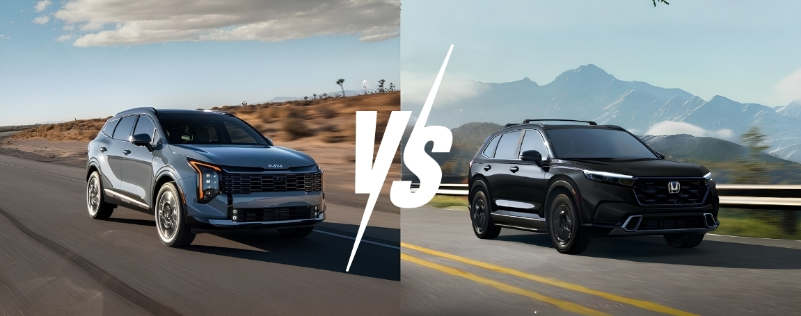 Two Crossover SUVs Compared: The 2026 Kia Sportage vs 2026 Honda CR-V in Hamilton, ON