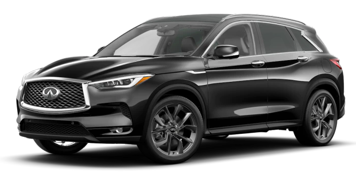 Infiniti QX50 in Mineral Black