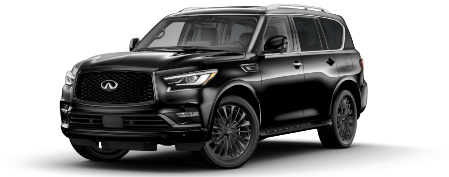 Infiniti QX80 in Black Obsidian