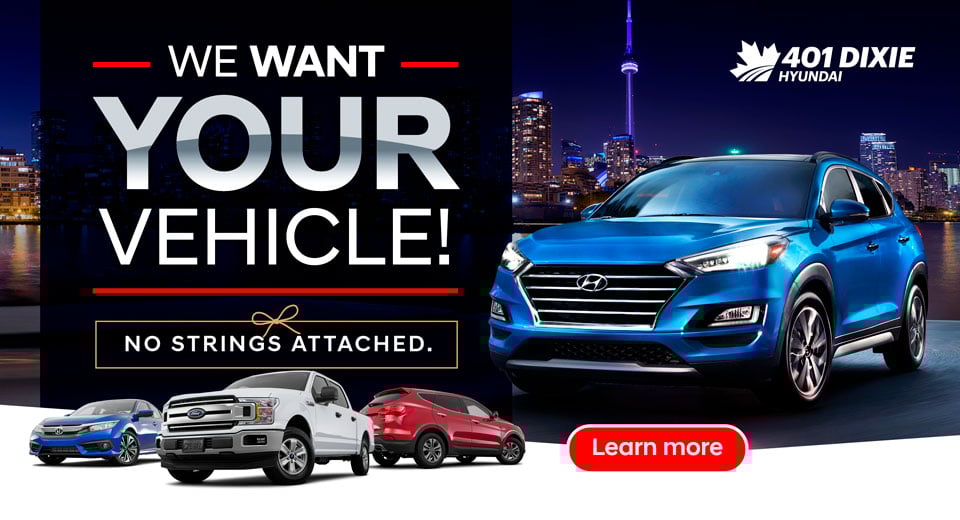 We Want your Vehicle Banner