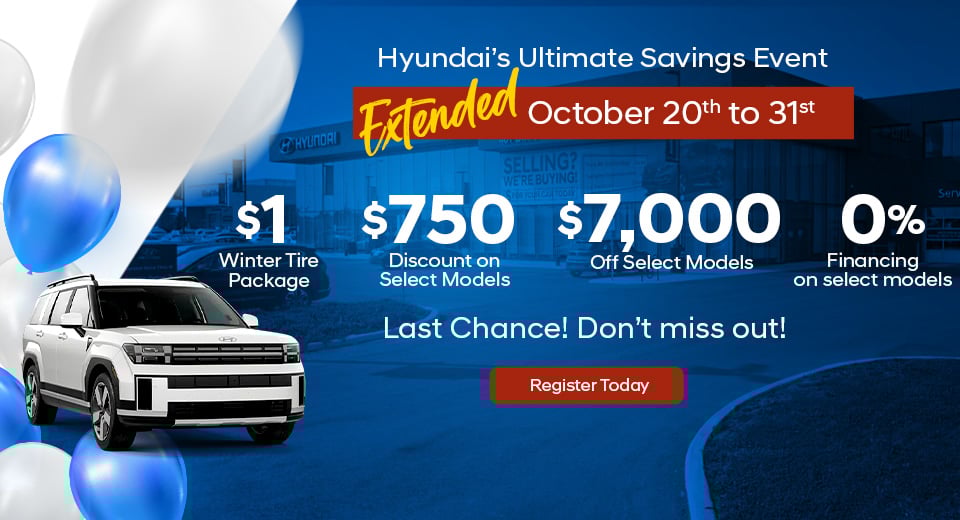 Hyundai Sunday Ultimate Savings Event