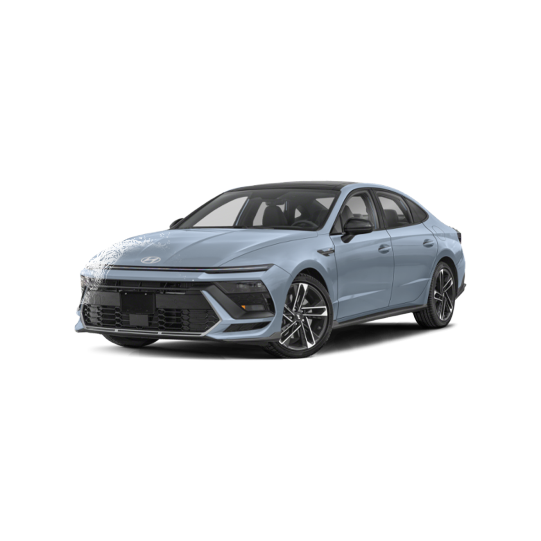 A car with slpash of water
