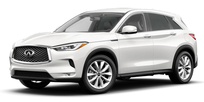 Infinit QX50 in Lunar White