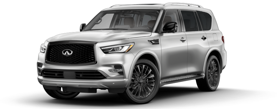 Infinit QX80 in Liquid Platinum