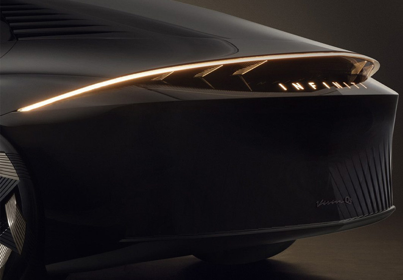 INFINITI Qe rear quarter view