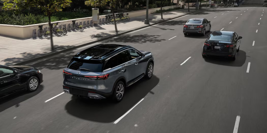 Safety Tech of 2025 INFINITI QX60 MBUX System