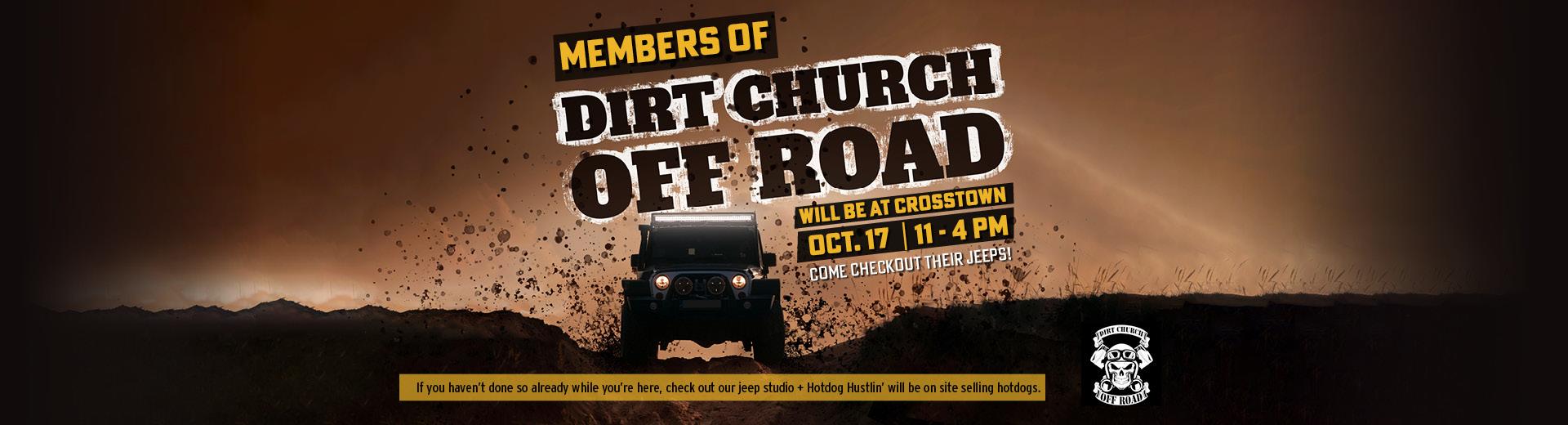 Dirt Church Evenet Banner
