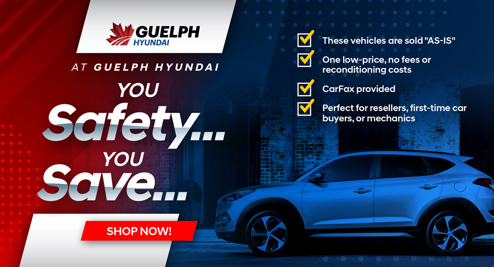 Guelph, ON Used, Guelph Hyundai sells and services new and used Hyundai