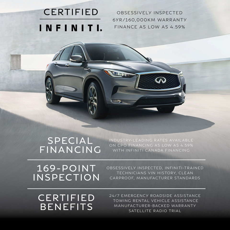 Certified Pre-Owned Program @ Hyatt Infiniti