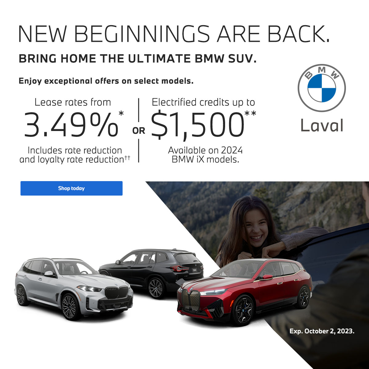 New BMW dealership in Laval, QC H7T 2X3 | BMW Laval