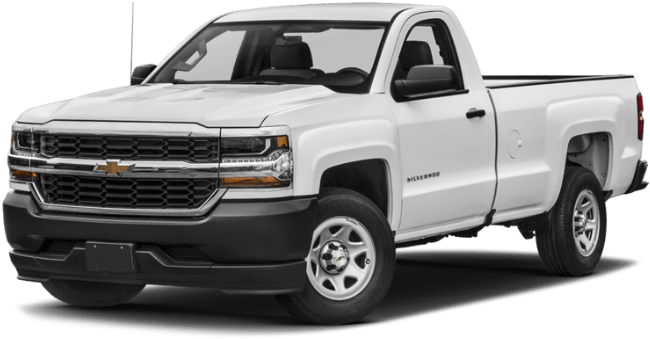 White chevy truck
