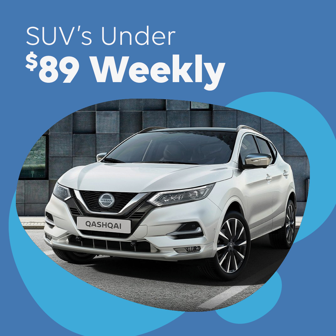 SUV's Under 89 Weekly