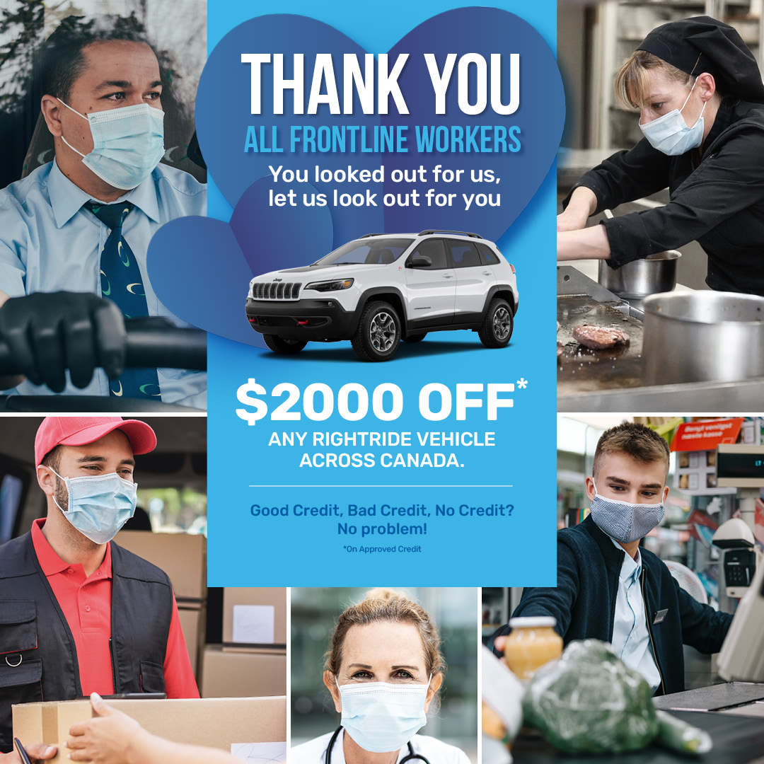 Thank you front line workers 