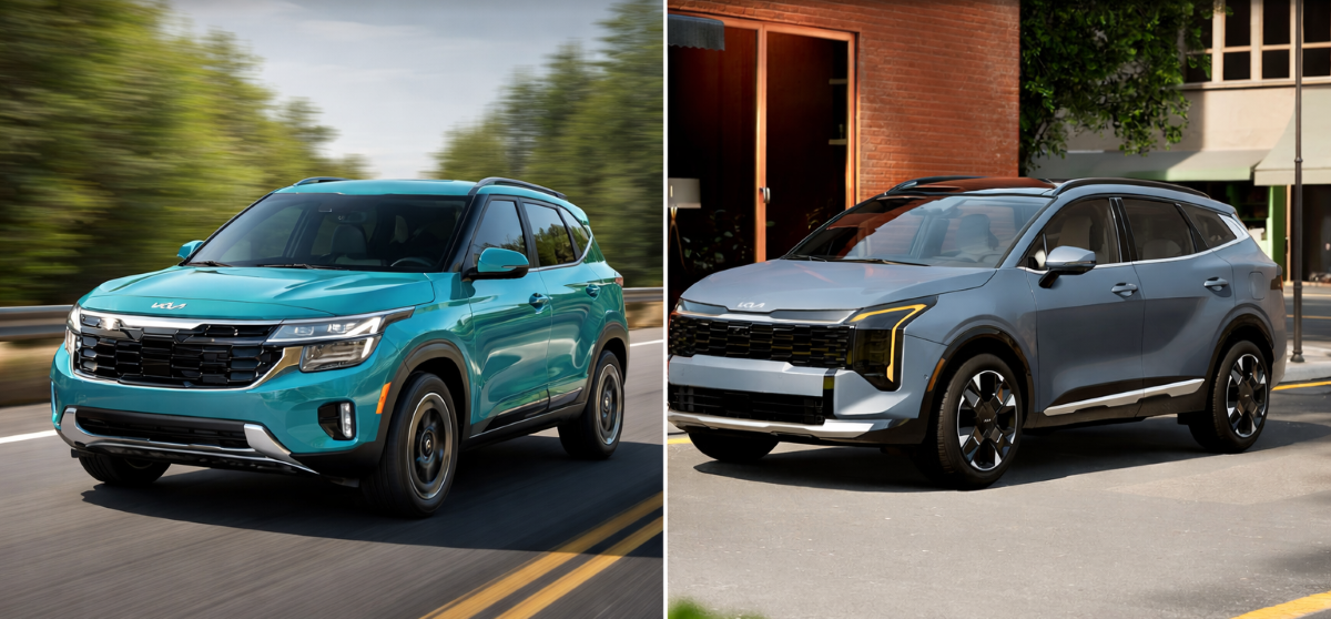 2026 Kia Seltos vs. 2026 Kia Sportage : Comparison