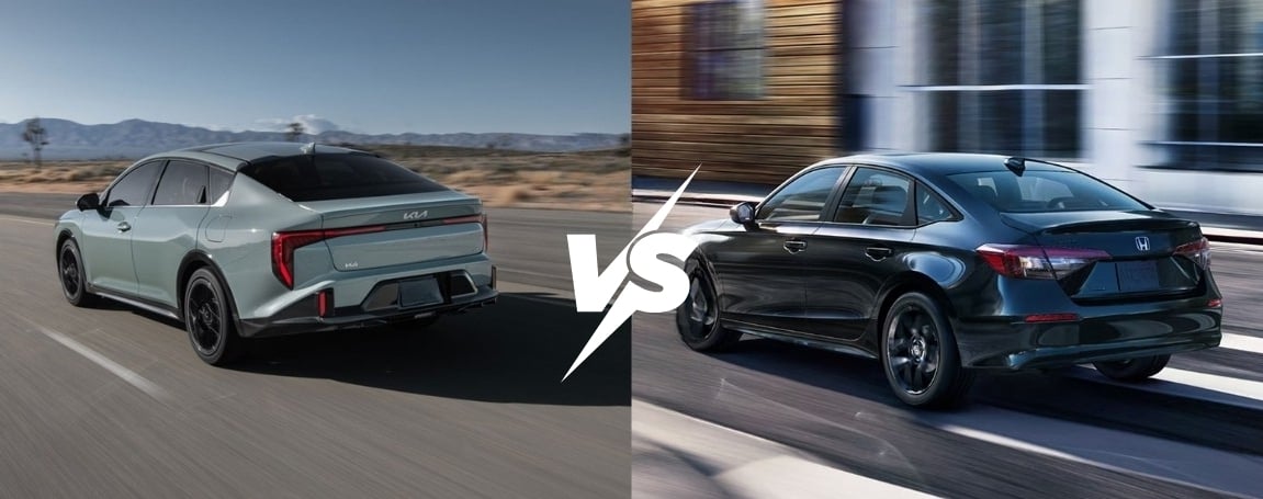 Find the 2026 Kia K4 vs Honda Civic Compared