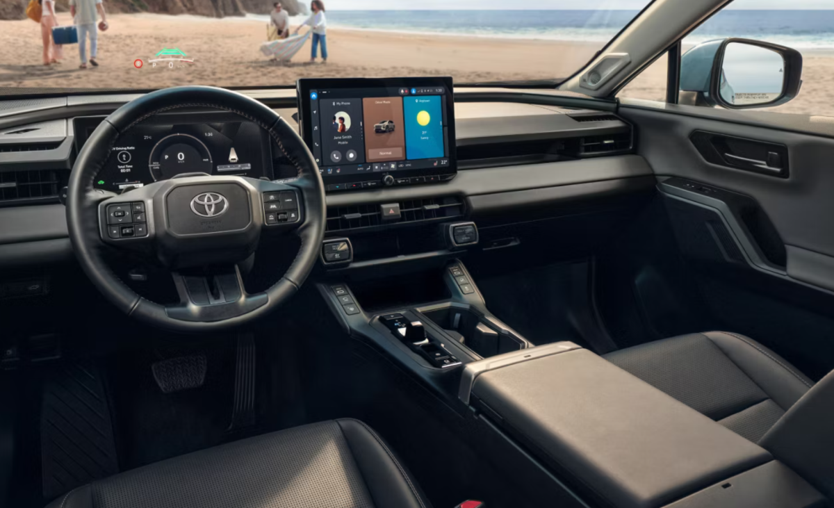 Toyota RV4 Hybrid Interior